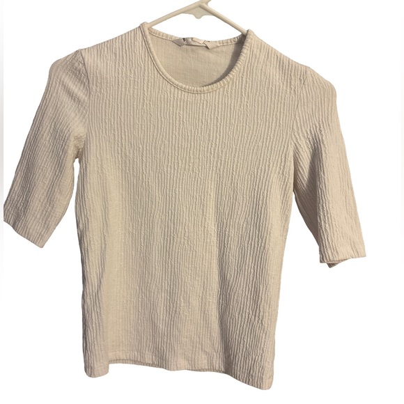 Mango Ribbed Short Sleeve Tee - Picture 1 of 3